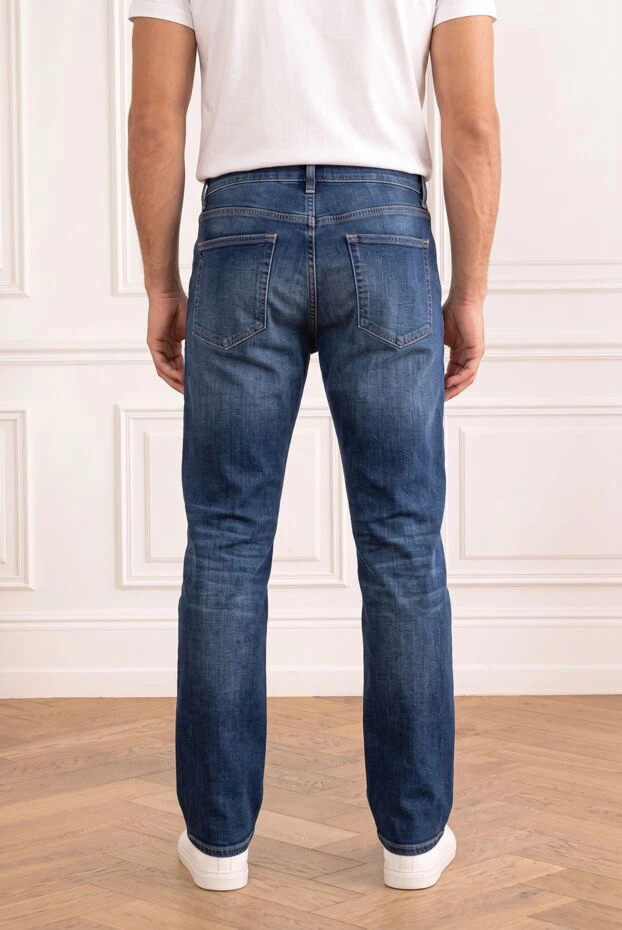 Gucci blue classic straight-leg jeans made from authentic italian denim 196356 - photo 2