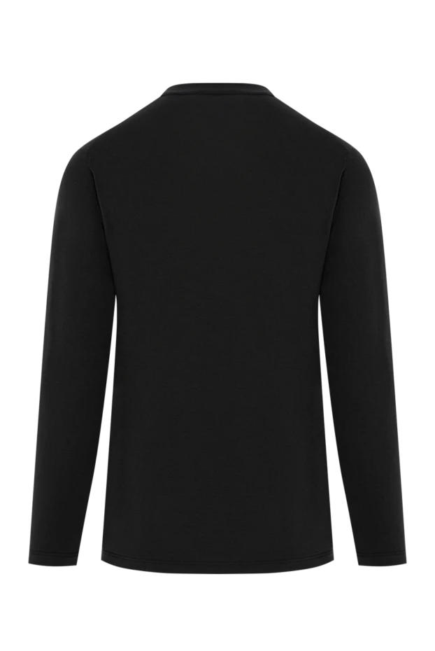 Tom Ford basic black long sleeve top made of ultra-soft cotton jersey 196369 - photo 2