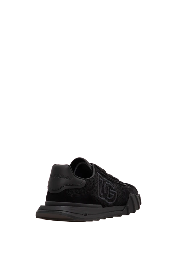 Dolce & Gabbana black women's dg athletic combo sneakers with a lug sole 196629 - photo 3