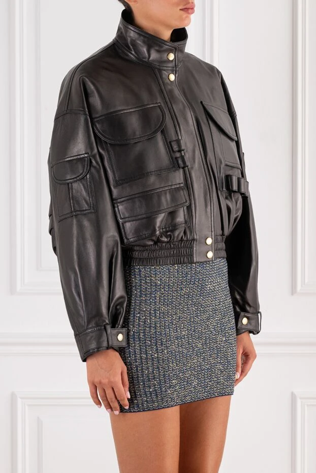 Balmain куртка кожаная 196738 - photo 3