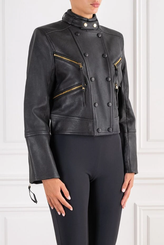 Balmain куртка кожаная 196739 - photo 3