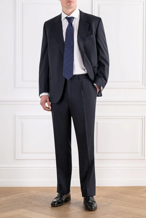 Alessandro Gherardi men's white evening shirt made of wear-resistant thin poplin 196751 - photo 2