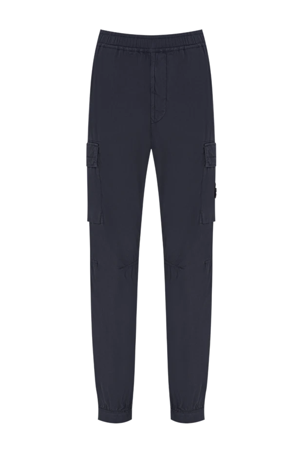 Stone Island мужские серые брюки-карго из тонкого эластичного хлопка 196761 - фото 1