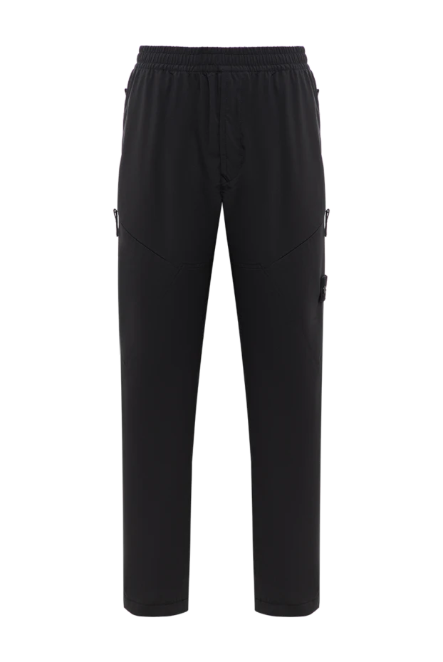 Stone Island мужские черные брюки с боковыми карманами 196762 - фото 1