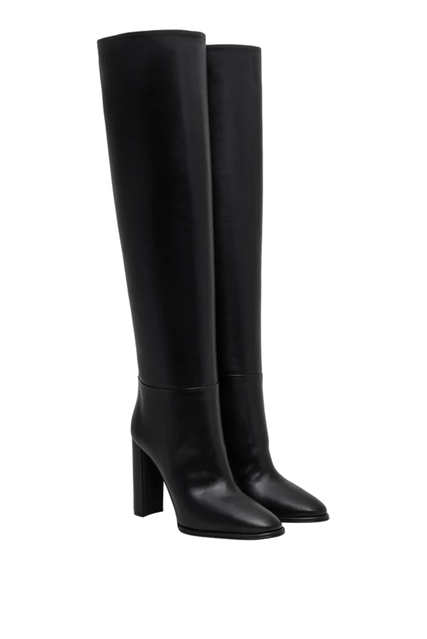 Le Silla elsa boots made of high-quality black nappa leather 196838 - photo 2
