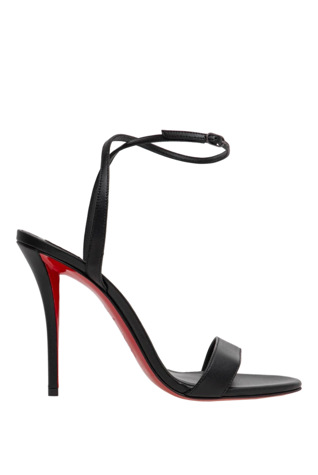 Christian Louboutin miss z black nappa leather sandals 196860 - photo 1