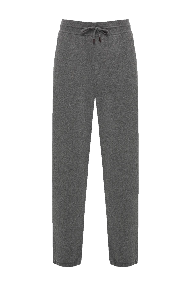 Loro Piana heathered joggers in rare premium baby cashmere with drawstring 197508 - photo 1