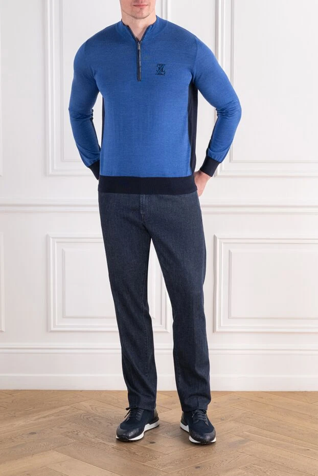 Scissor Scriptor classic straight-leg jeans made from japanese selvedge denim 197672 - photo 2