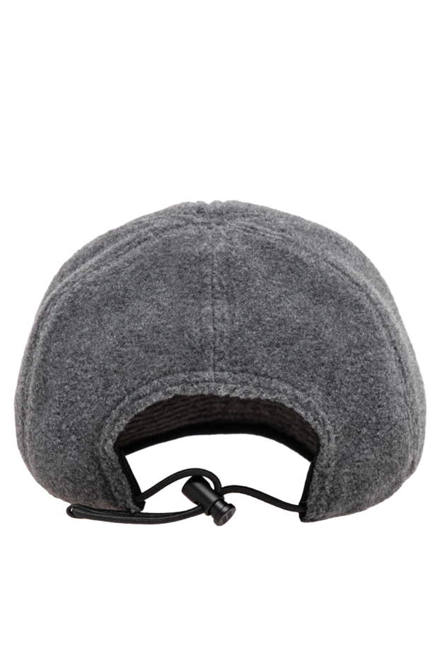 Miu Miu wool winter baseball cap with contrasting piping and 3d embroidery 197745 - photo 3