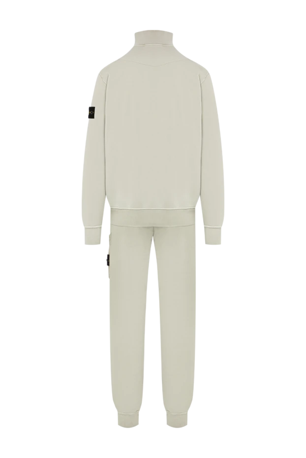 Stone Island комфортный хлопковый костюм с культовым патчем компаса 197768 - фото 2