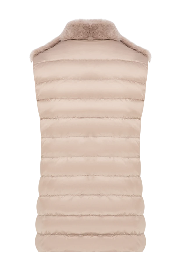 Peserico fur vest with quilted nylon lining in powder finish 197776 - photo 2