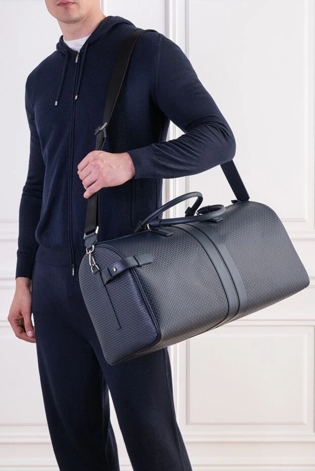 Serapian holdall stepan көк түсті саяхат сөмкесі 197857 - фото 2