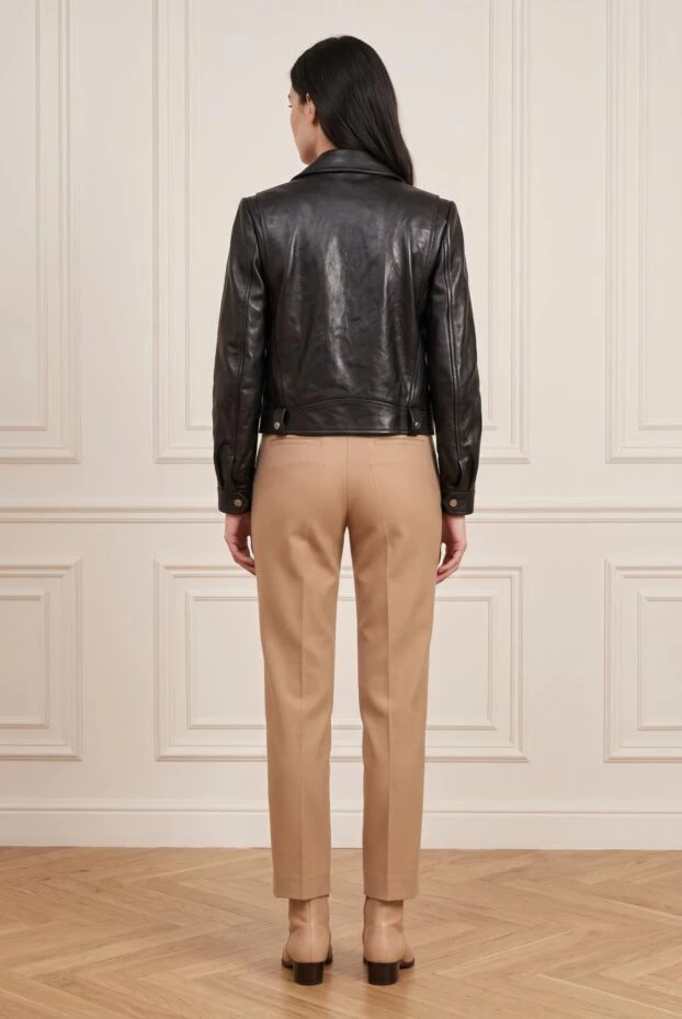 Saint Laurent куртка кожаная 197876 - photo 2