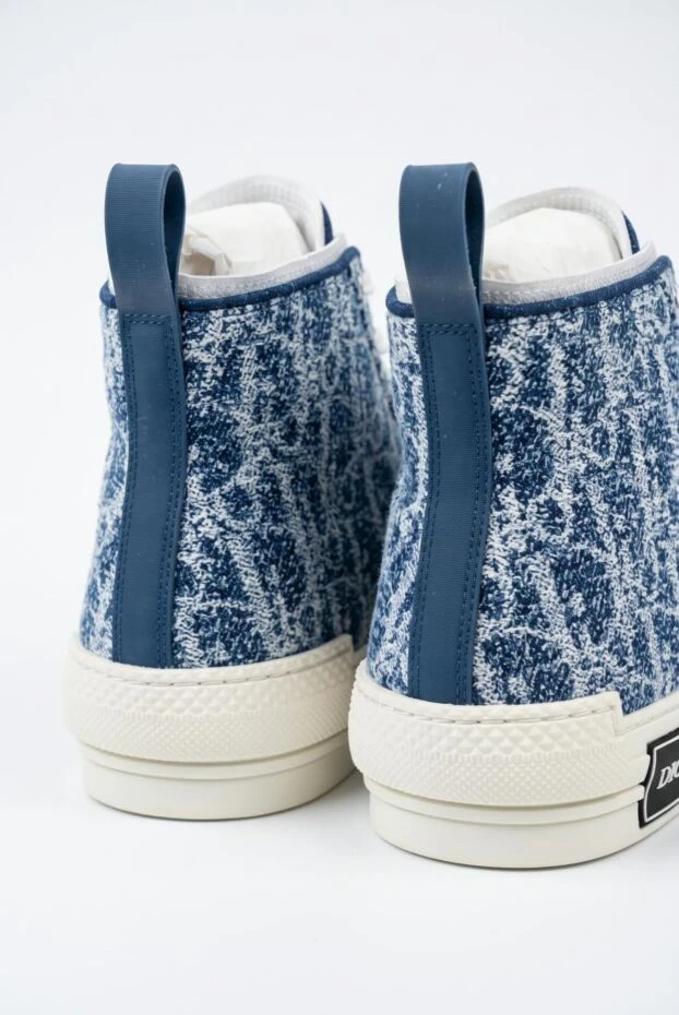 Dior dior b23 league биік кроссовкалары dior oblique джинсы жейдесінде 197909 - фото 2