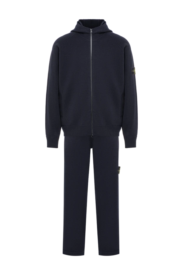 Stone Island жүннен тоқылған костюм, капюшон және әйгілі патчтармен 197950 - фото 1