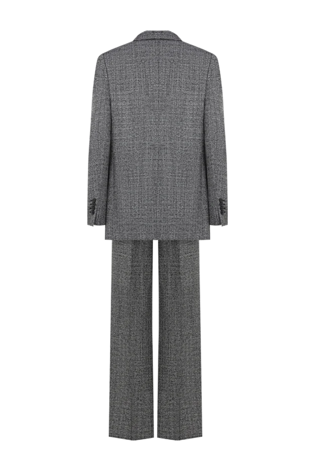 Dolce & Gabbana брючный женский костюм в клетку из натуральной шерсти 198153 - фото 3