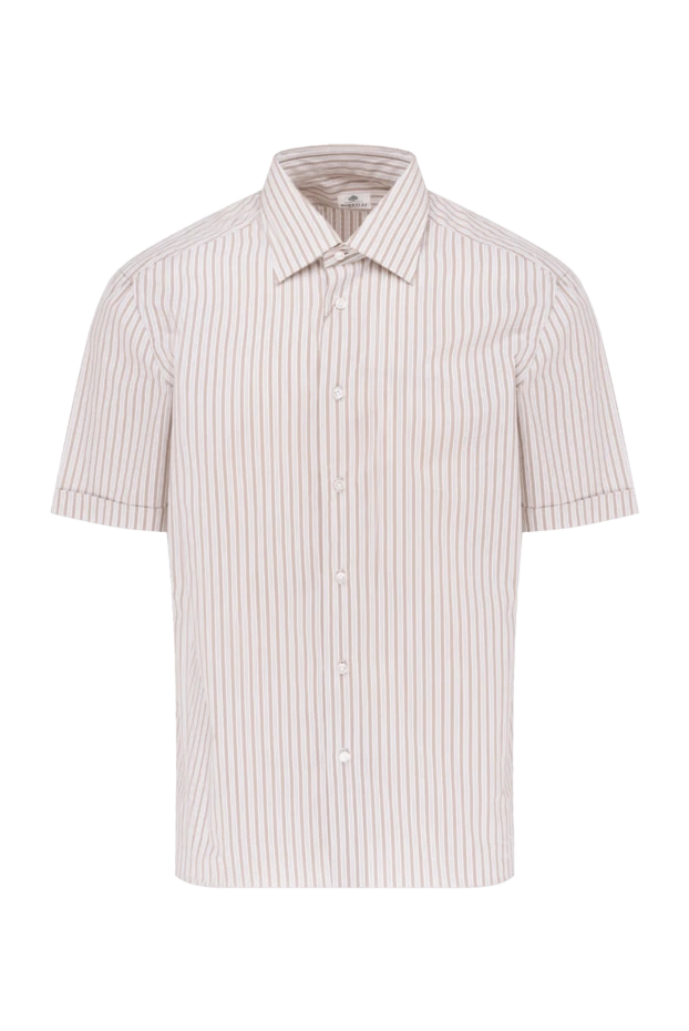 Borrelli man white cotton shirt for men купить с ценами и фото 947397 - photo 1