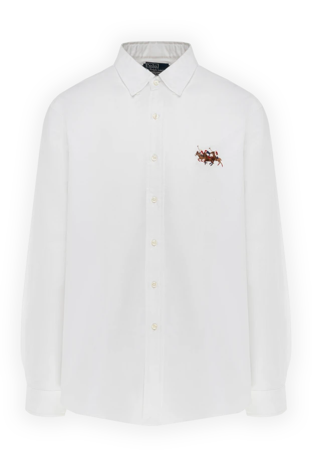 Polo Ralph Lauren man white cotton shirt for men 948574 - photo 1