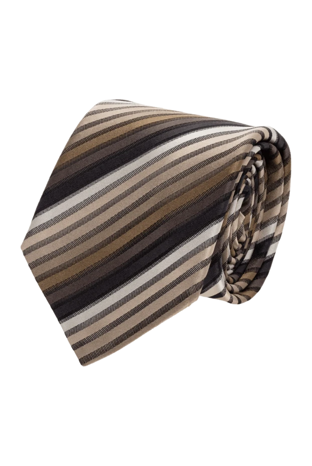 Canali man gray silk tie for men купить с ценами и фото 949074 - photo 1