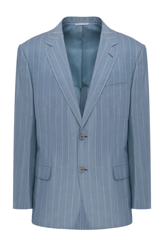 Canali man men's blue jacket купить с ценами и фото 949291 - photo 1