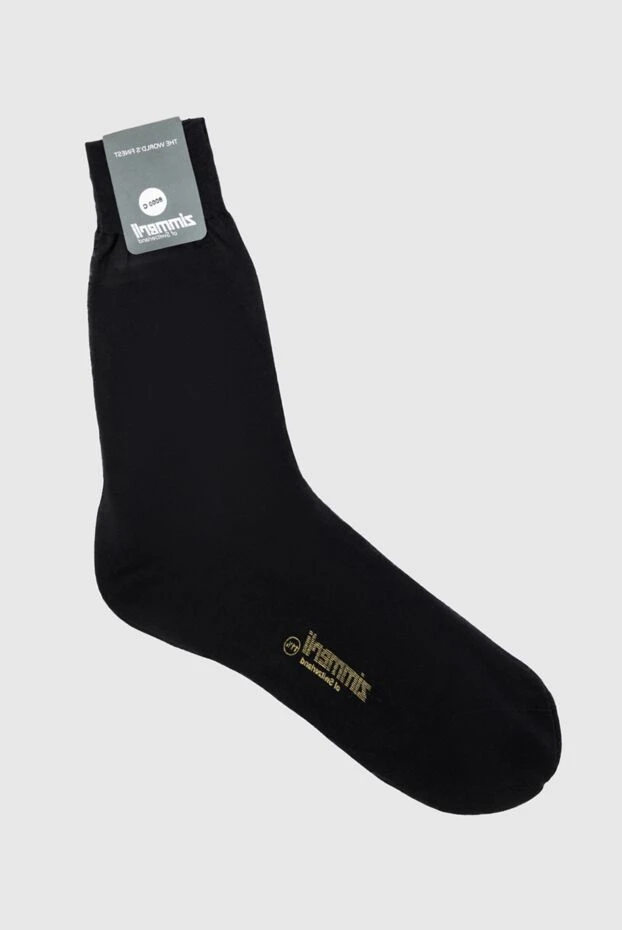 Zimmerli man men's black cotton socks купить с ценами и фото 953436 - photo 1