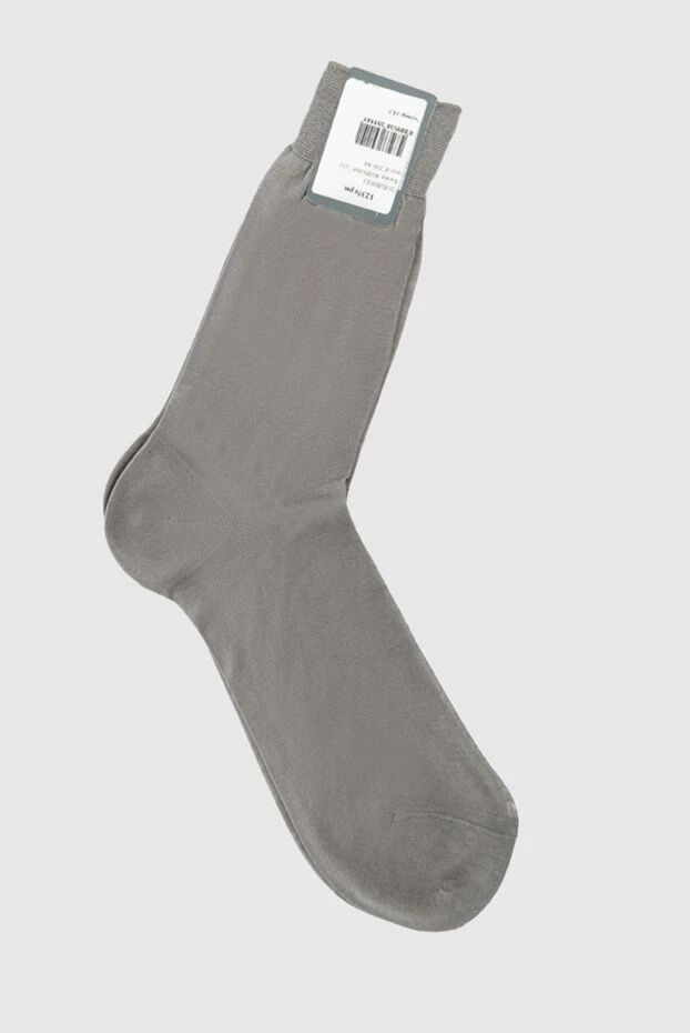 Zimmerli man men's gray cotton socks купить с ценами и фото 953439 - photo 2