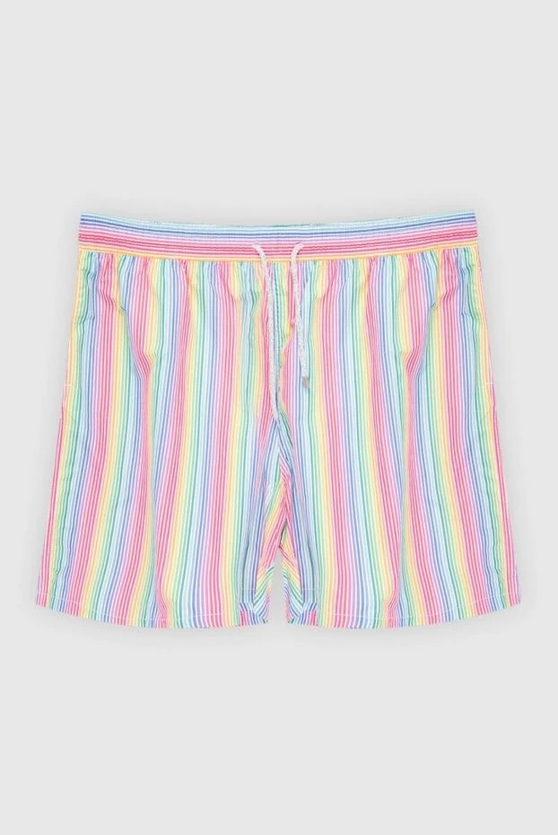 Vilebrequin man beach shorts made of cotton and nylon pink for men купить с ценами и фото 966708 - photo 1