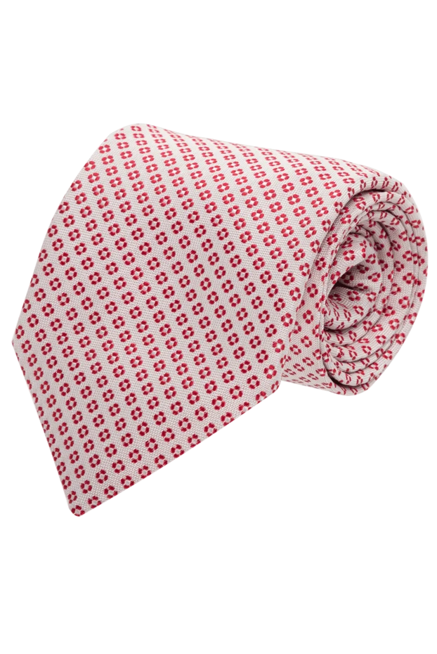 Canali man pink silk tie for men купить с ценами и фото 969472 - photo 1