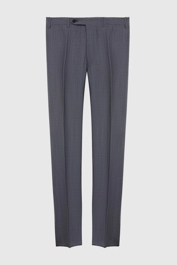 Canali man gray trousers for men купить с ценами и фото 973791 - photo 1