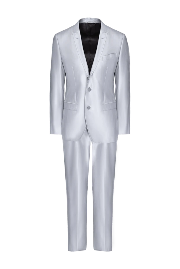 Dolce & Gabbana man men's suit made of wool, silk and viscose, gray купить с ценами и фото 979145 - photo 1