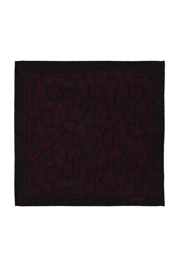 Dolce & Gabbana man black men's silk pouchette купить с ценами и фото 981458 - photo 1