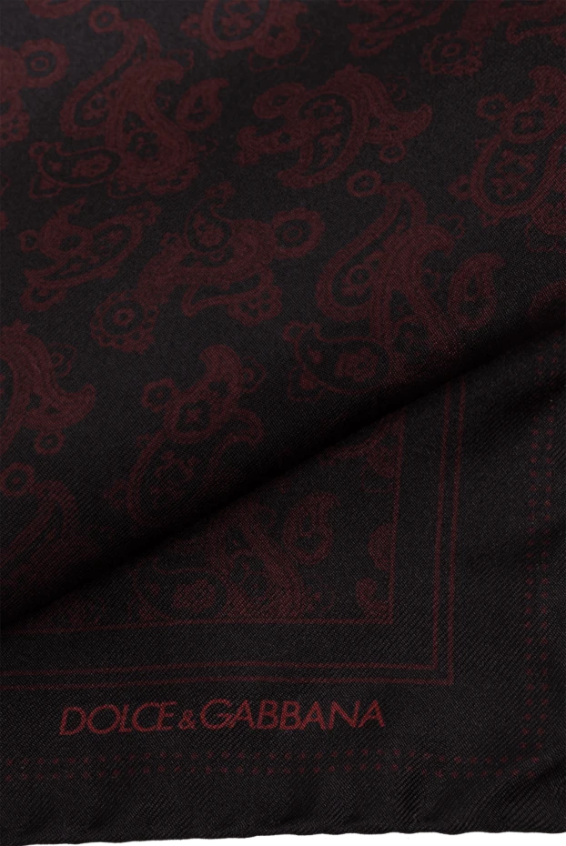 Dolce & Gabbana man black men's silk pouchette купить с ценами и фото 981458 - photo 2