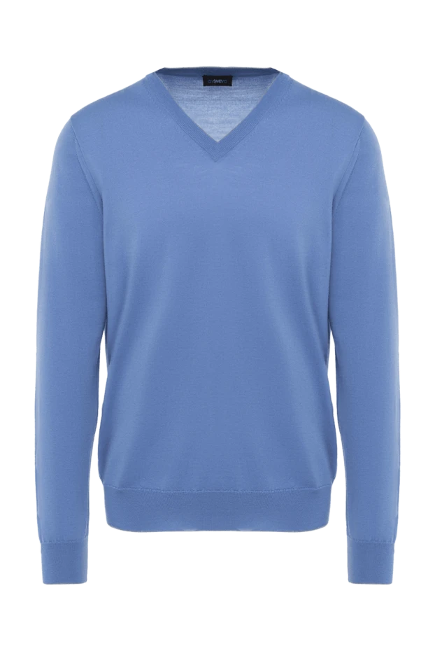 Svevo man blue wool jumper for men купить с ценами и фото 981994 - photo 1