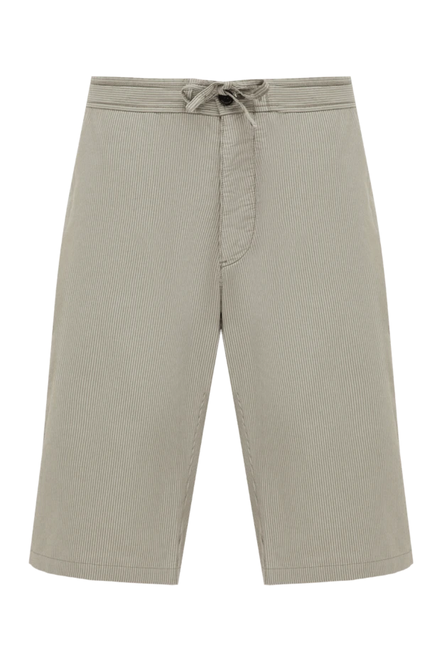 Armani man cotton and polyester shorts beige for men купить с ценами и фото 985502 - photo 1