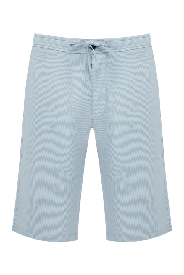 Armani man cotton and polyester shorts gray for men купить с ценами и фото 985503 - photo 1