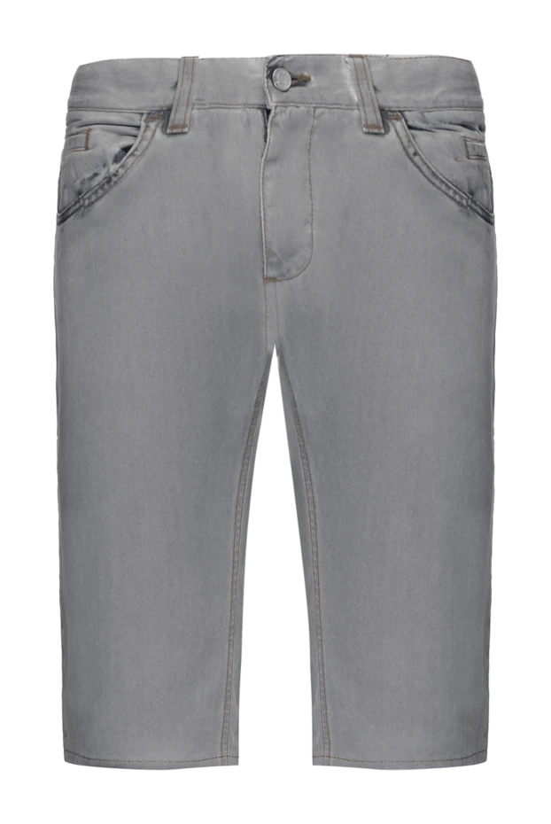 Dolce & Gabbana man gray cotton shorts for men купить с ценами и фото 986568 - photo 1