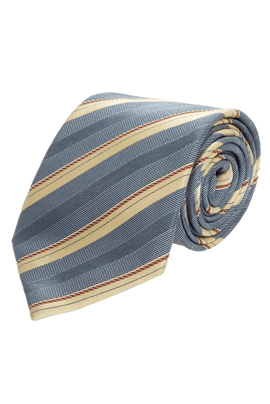 Canali man gray silk tie for men купить с ценами и фото 123950 - photo 1