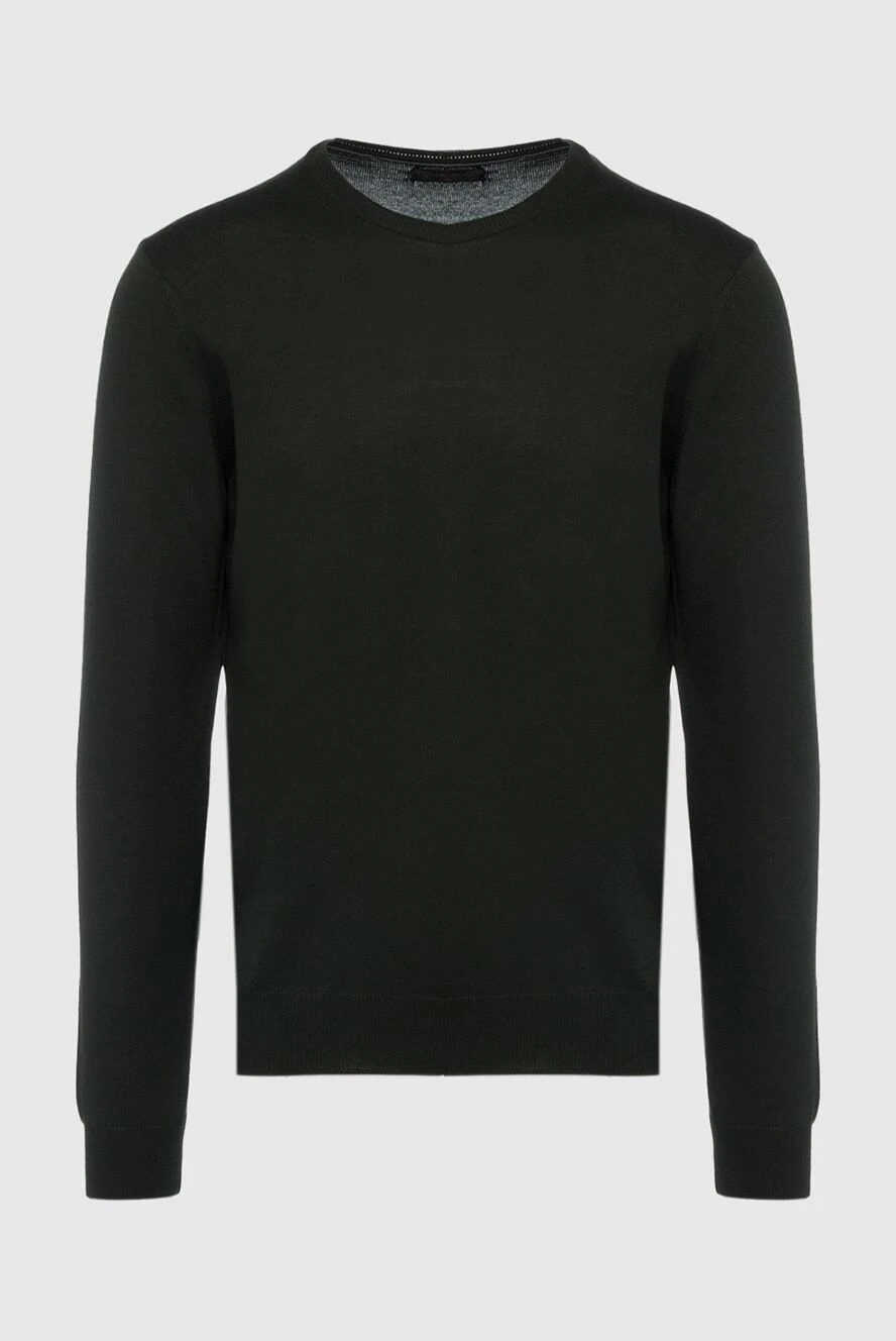 Corneliani man black wool jumper for men купить с ценами и фото 125453 - photo 1