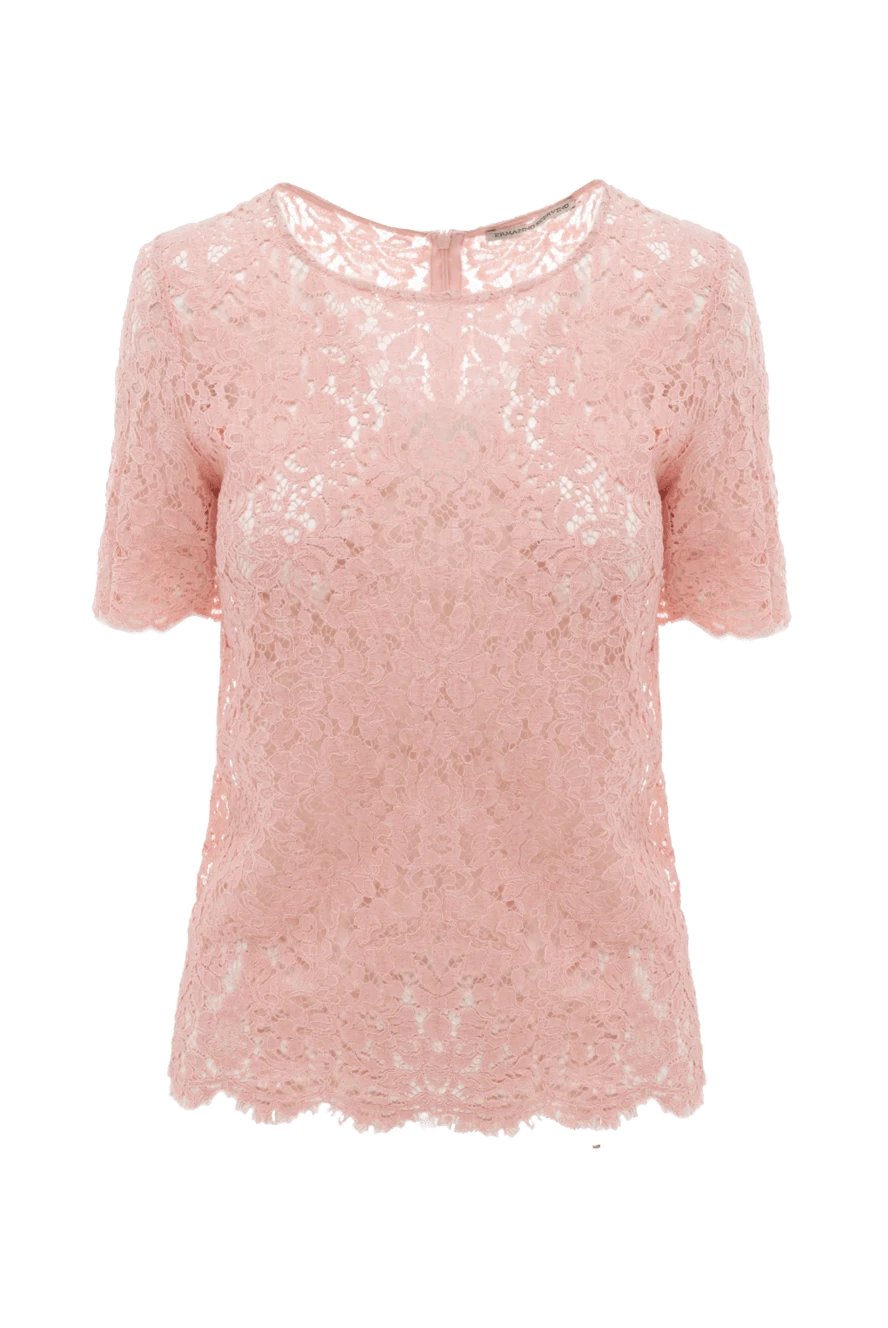 Ermanno Scervino woman pink blouse for women купить с ценами и фото 130548 - photo 1