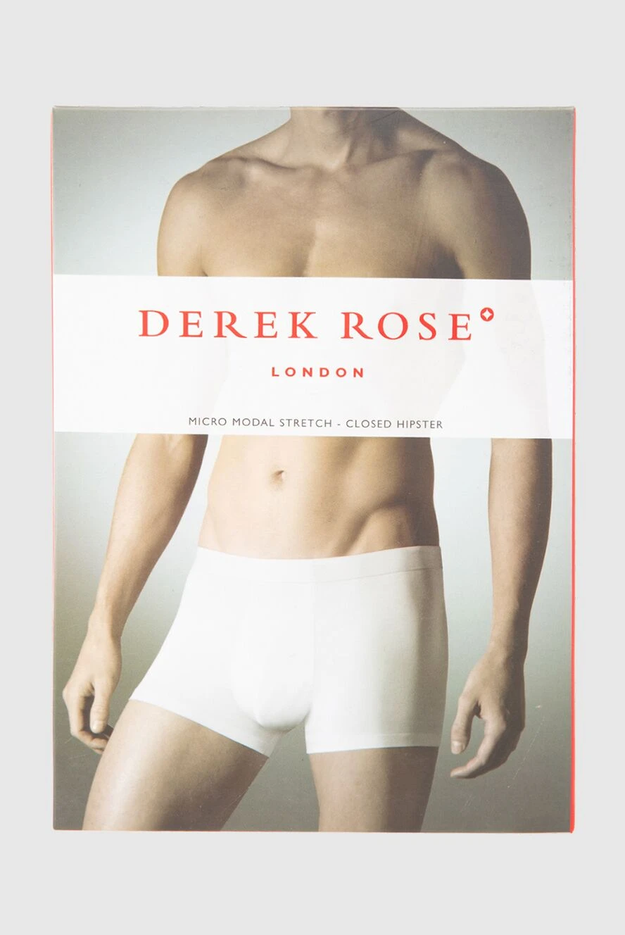 Derek Rose man white men's boxer briefs made of micromodal and elastane купить с ценами и фото 131273 - photo 1