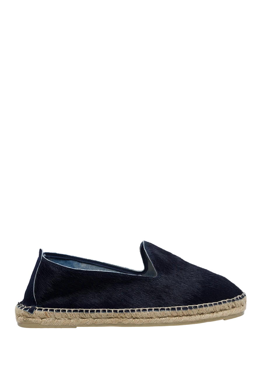 Manebi man espadrilles pony skin blue for men купить с ценами и фото 131401 - photo 1