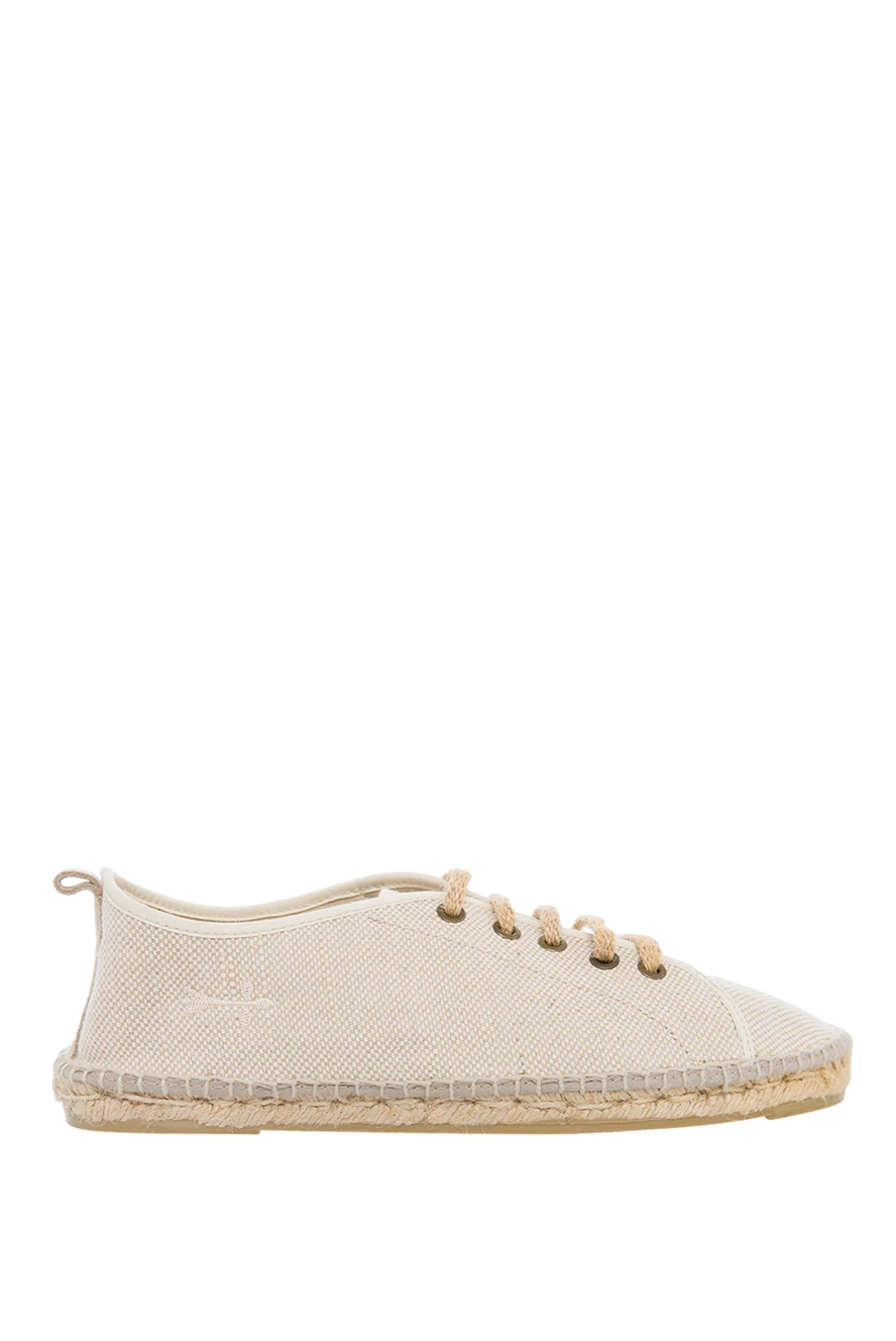 Manebi man espadrilles canvas beige for men купить с ценами и фото 131409 - photo 1