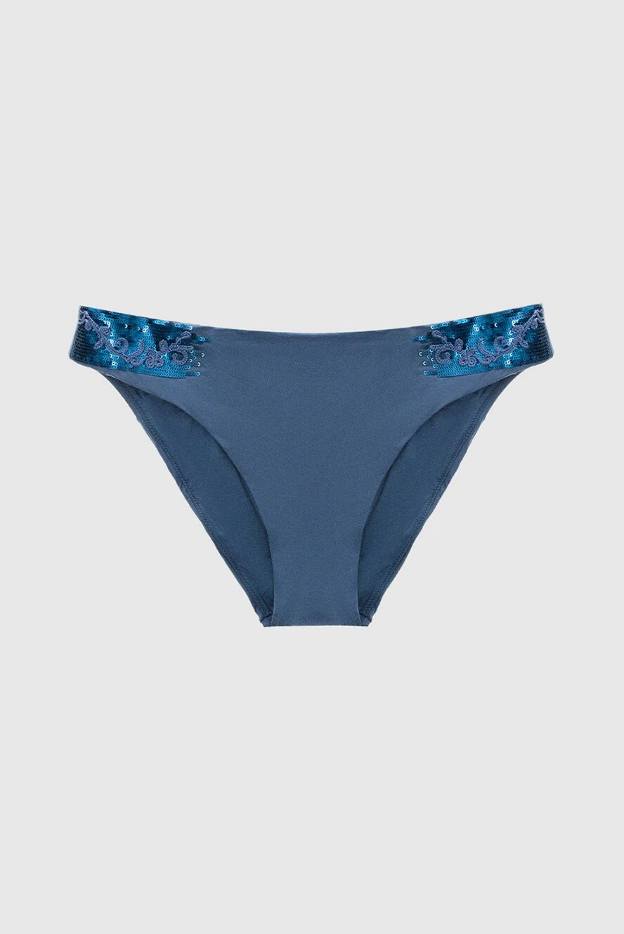 La Perla woman women's blue polyamide and elastane swimming trunks купить с ценами и фото 131422 - photo 1