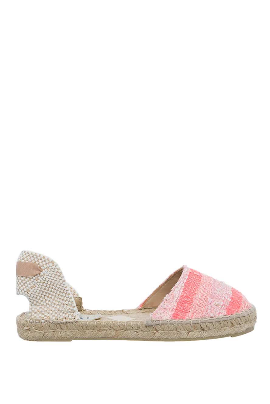 Manebi woman pink tweed espadrilles for women купить с ценами и фото 131554 - photo 1