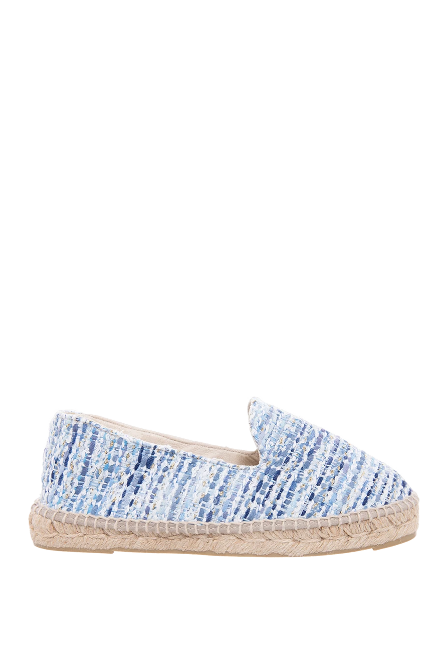 Manebi woman blue tweed espadrilles for women купить с ценами и фото 131560 - photo 1