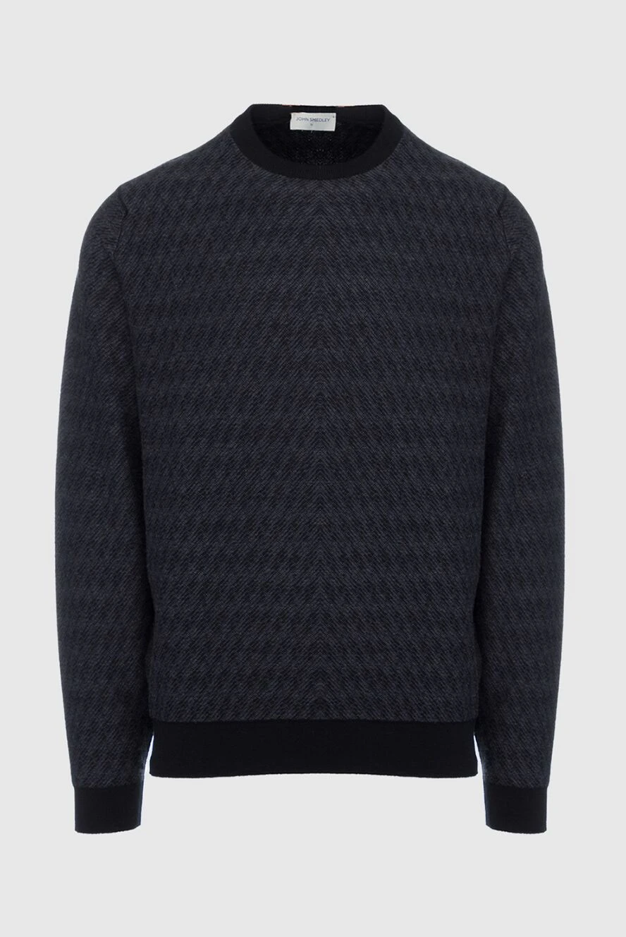 John Smedley man wool jumper gray for men купить с ценами и фото 131817 - photo 1