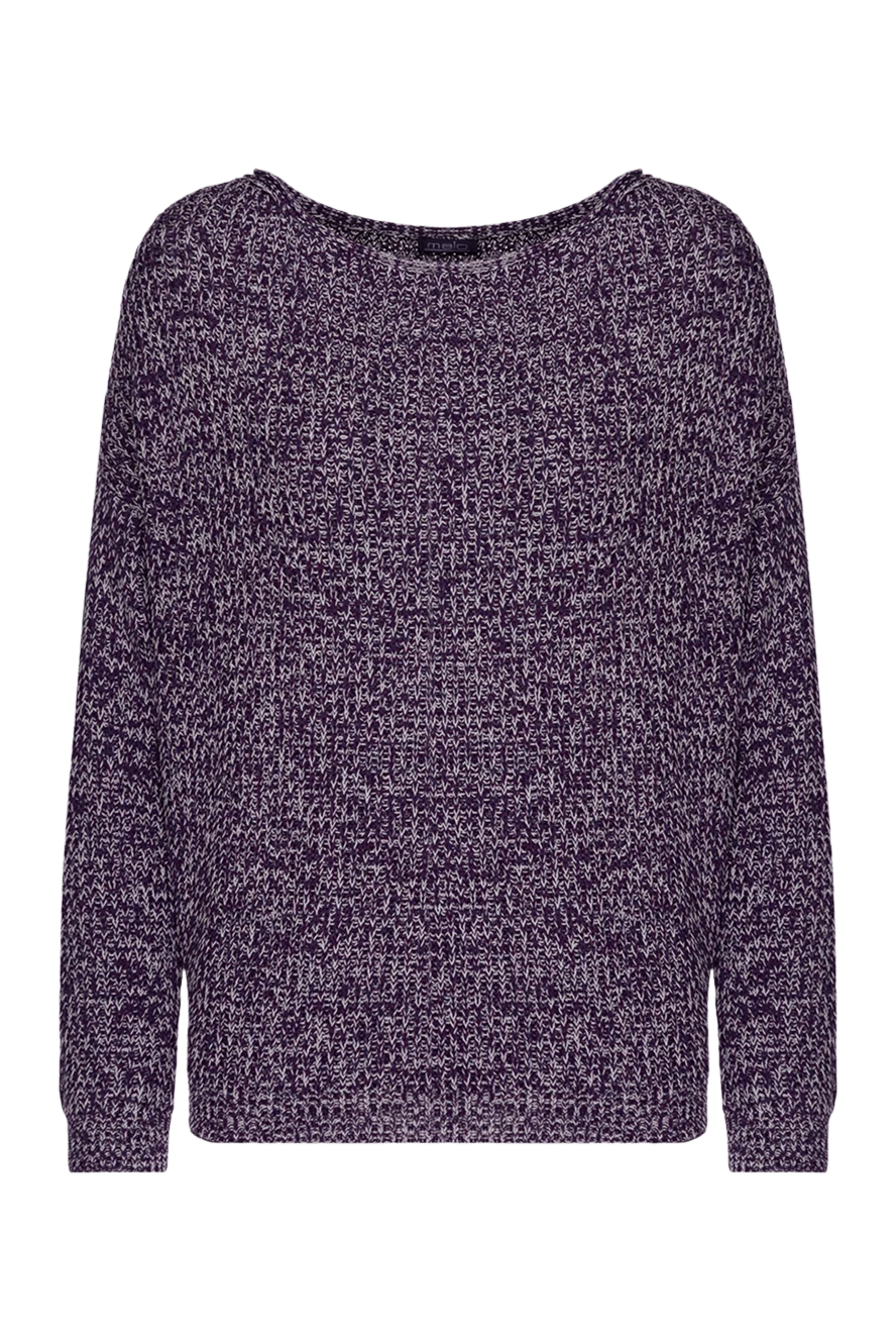 Malo woman purple cotton jumper for women купить с ценами и фото 132090 - photo 1