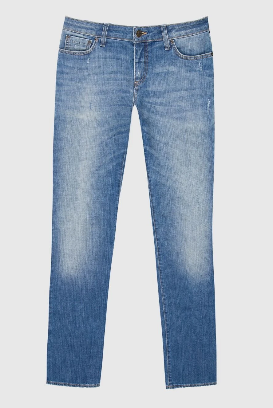 Malo woman blue cotton jeans for women купить с ценами и фото 132107 - photo 1