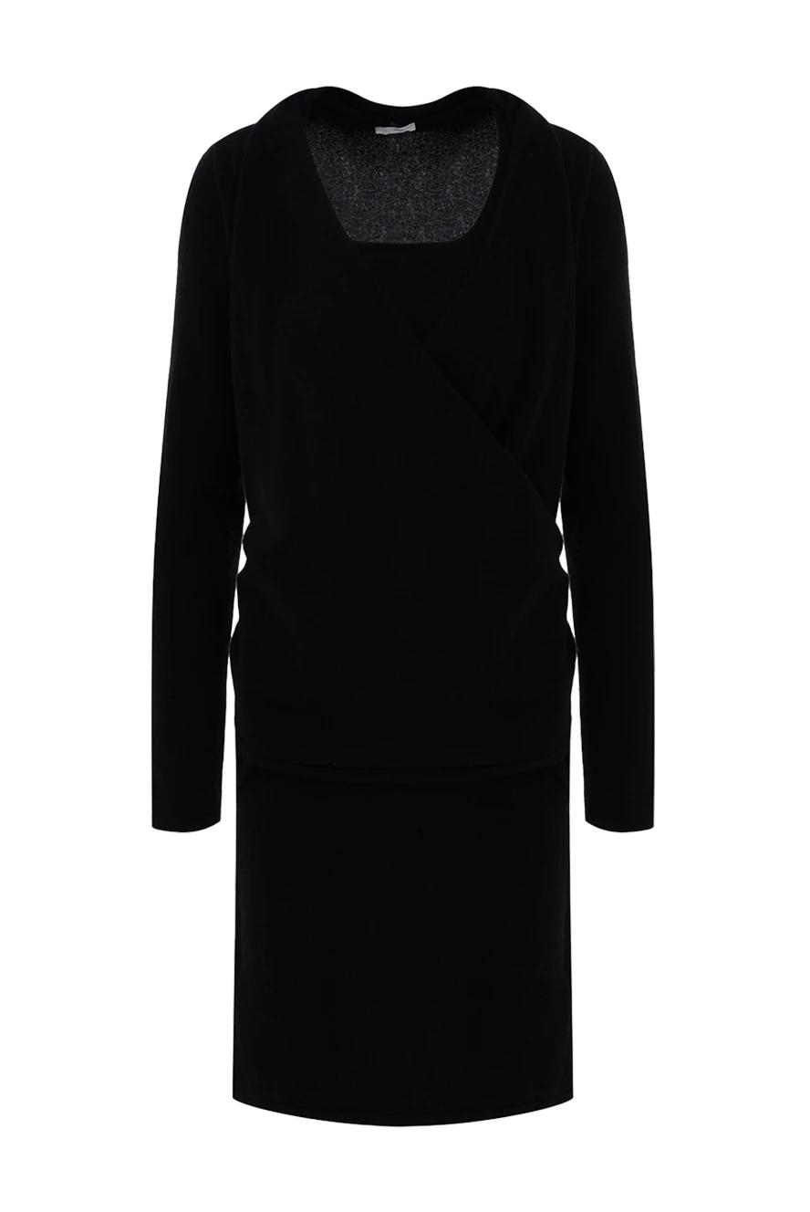 Malo woman women's black cashmere dress купить с ценами и фото 132110 - photo 1