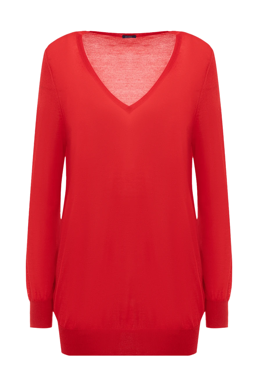 Malo woman red cashmere jumper for women купить с ценами и фото 132131 - photo 1